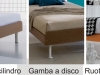 gamba del letto