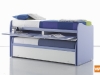 piano scrivania estraibile nel letto