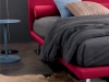 tessuto cotone rosso