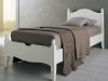 Letto singolo in vero massello