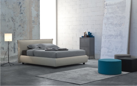 letto imbottito bombato
