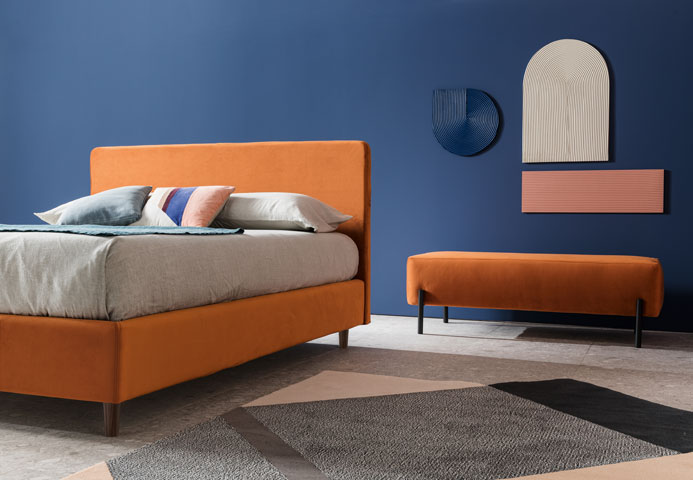 letto matrimoniale minimal