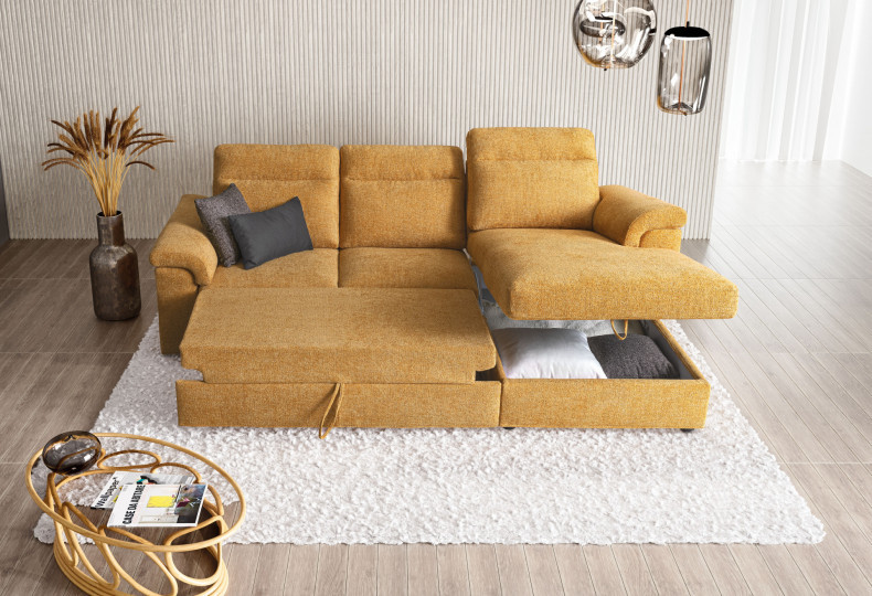 divano contenitore confortevole